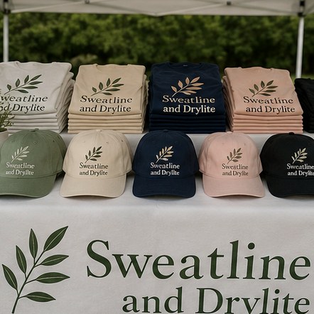Customized running hats for charities and causes