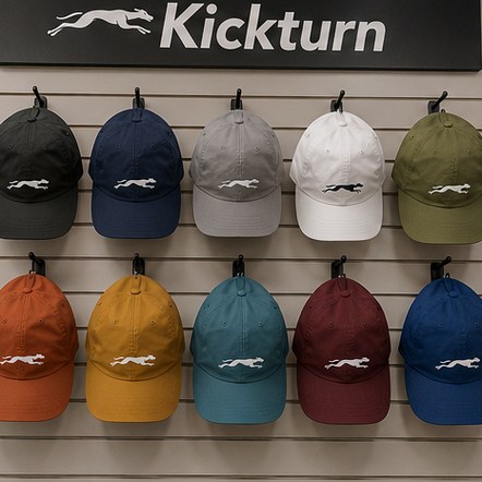 Customized running hats for run shops and retail